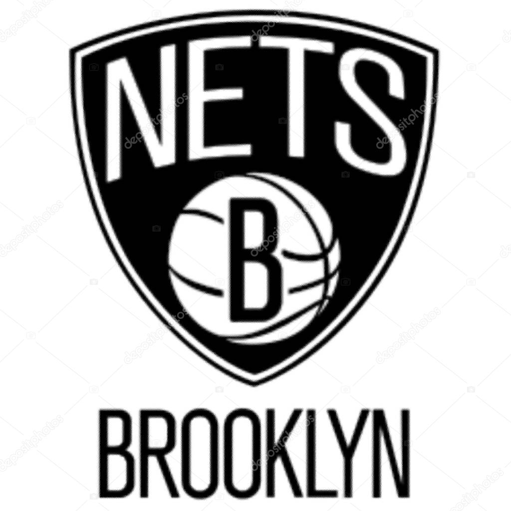 Logotype of Brooklyn Nets basketball sports team