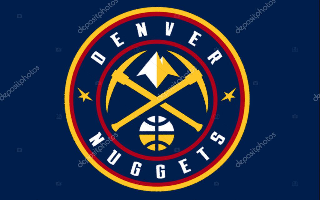 Logotype of Denver Nuggets basketball sports team