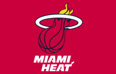 Logotype of Miami Heat basketball sports team