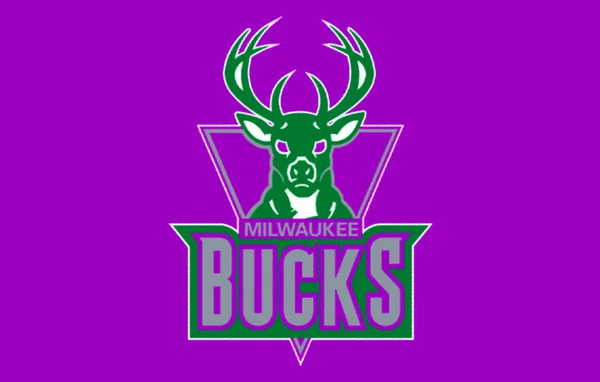Logotype Milwaukee Bucks Basketball Sports Team — Stok fotoğraf