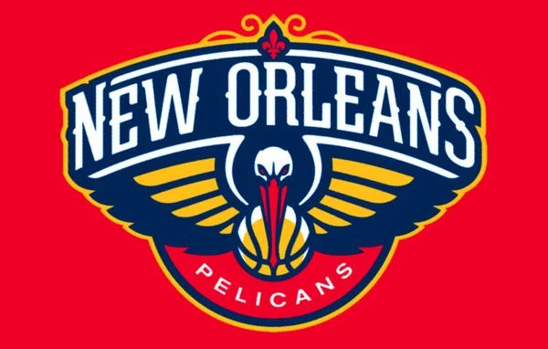 Logotype New Orleans Pelicans Basketball Sports Team — Stok fotoğraf