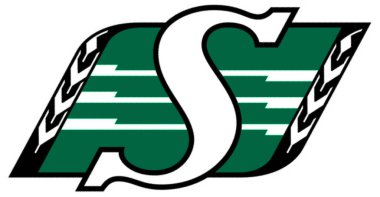 Logotype of Saskatchewan Roughriders Canadian football sports team