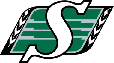 Logotype of Saskatchewan Roughriders Canadian football sports team
