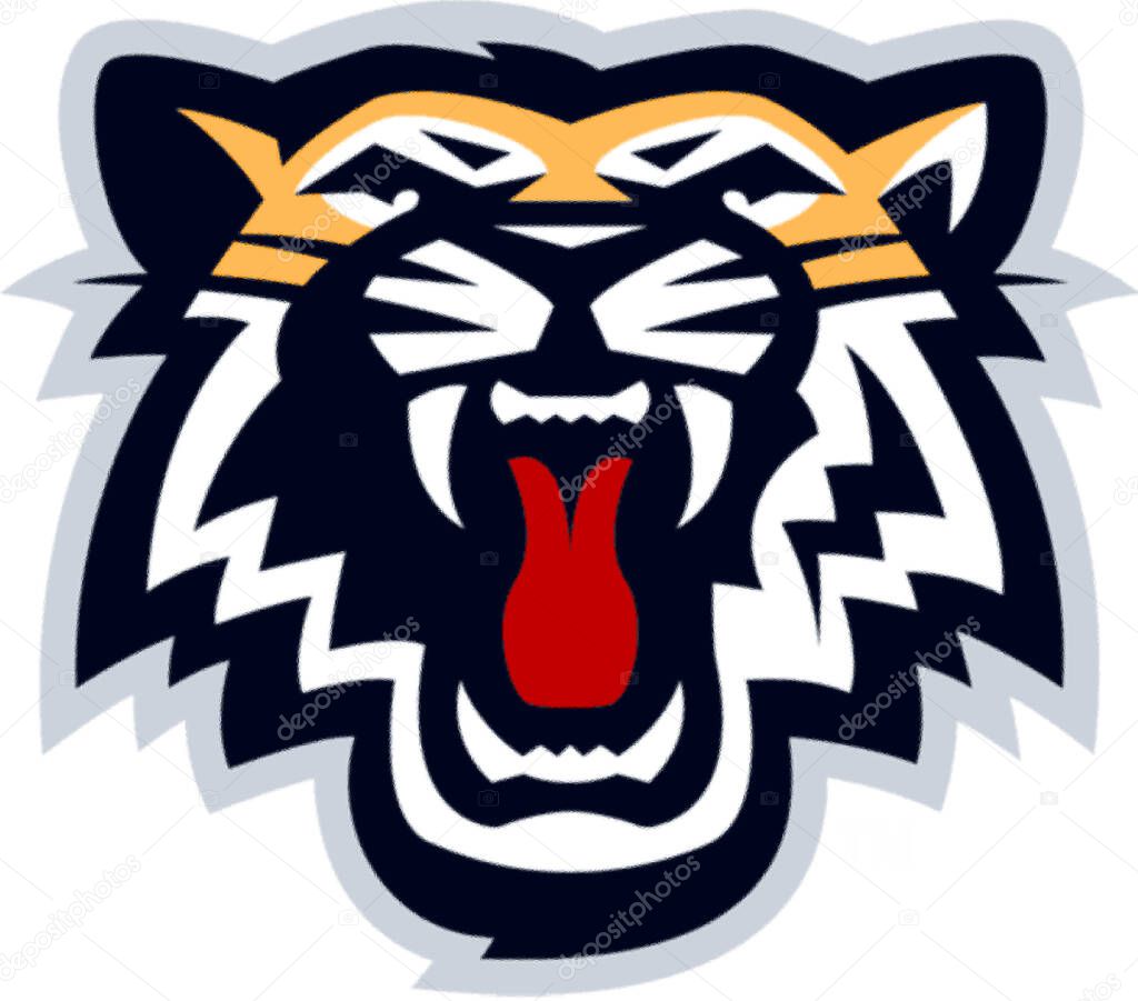 Logotype of Hamilton Tiger-Cats Canadian football sports team