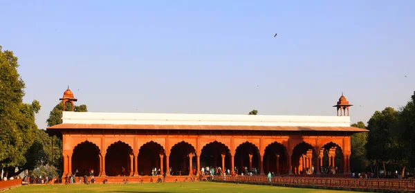 Delhi India 2023 Red Fort Historic Fort Old Delhi Neighbourhood — Stock Photo, Image