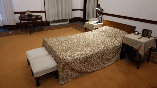 Delhi India 2023 Indira Gandhi Υπνοδωμάτιο Ήταν Ένας Ινδός Πολιτικός — Φωτογραφία Αρχείου