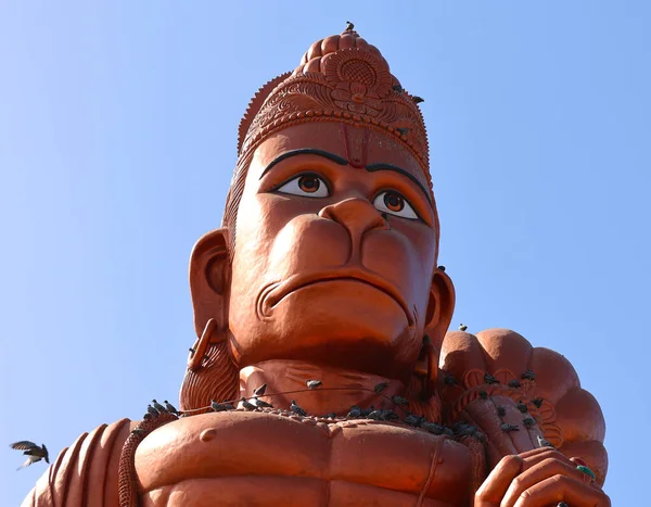 Rural India 2023 Hanuman Hinduistický Bůh Božský Vanara Společník Boha — Stock fotografie