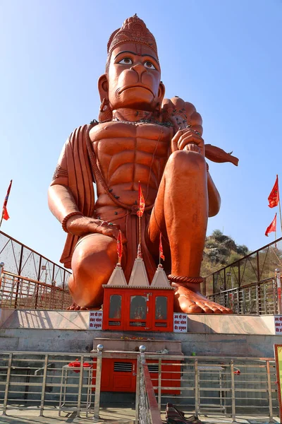 Rural India 2023 Hanuman Bir Hindu Tanrısı Tanrı Rama Nın — Stok fotoğraf