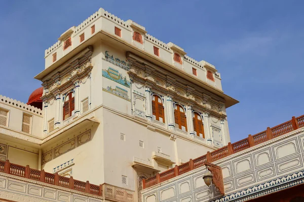 Bikaner Rajasthan India 2023 Dettagli Haveli Una Casa Città Tradizionale — Foto Stock