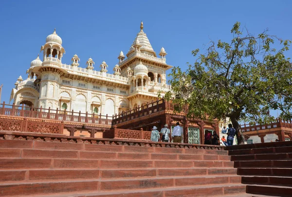 Jodhpur India 2023 Jaswant Thada Egy Jodhpurban Található Cenotáf Maharaja — Stock Fotó