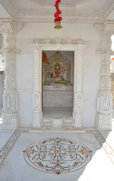 Rural Rajasthan India Jainism Temple 인도에서 번째로 종교이며 대부분의 인도의 — 스톡 사진