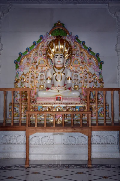 Rural Rajasthan India Храм Джайнізму Шостою Величиною Релігією Індії Практикується — стокове фото