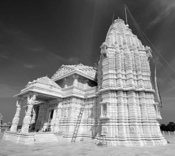 Rural Rajasthan India Jainism Temple 인도에서 번째로 종교이며 대부분의 인도의 — 스톡 사진
