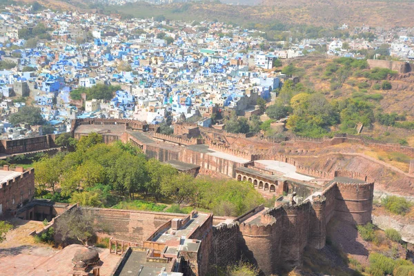 stock image JODHPUR RAJASTHAN INDIA - 02 13 2023: Jodhpur is the second-largest city in the Indian state of Rajasthan. It is popularly known as the 