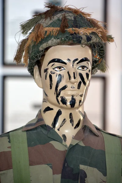 Jaisalmer Rajasthan India 2023 Μανεκέν Των Στρατιωτών Στο Πολεμικό Μουσείο — Φωτογραφία Αρχείου