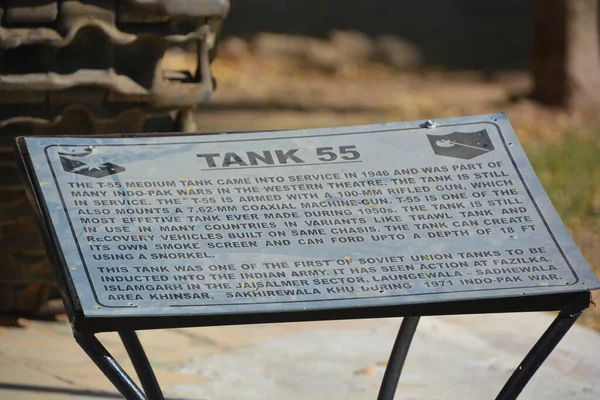 Jaisalmer Rajasthan India 2023 Tanks Series Soviet Main Battle Tanks — стоковое фото
