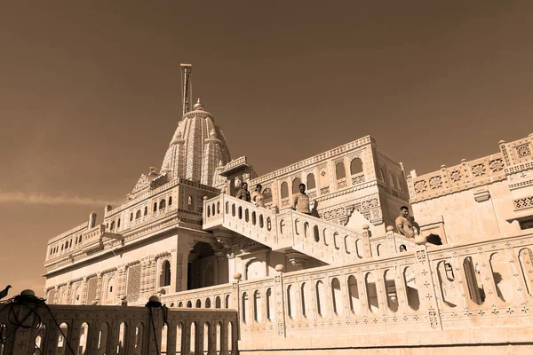 Jaisalmer Rajasthan India 2023 Lodurva Jain Temple Jaisalmer Közelében Rajasthan — Stock Fotó