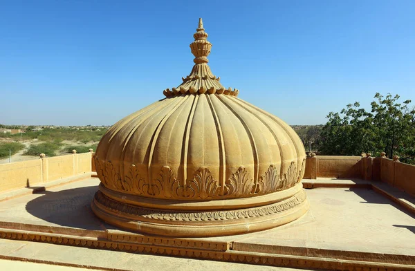 Jaisalmer Rajasthan India 2023 Lodurva Jain Temple Nedaleko Jaisalmer Rádžasthánu — Stock fotografie
