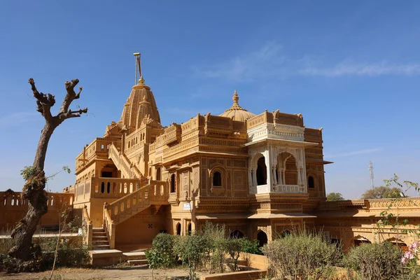Jaisalmer Rajasthan India 2023 Lodurva Jain Temple Nedaleko Jaisalmer Rádžasthánu — Stock fotografie