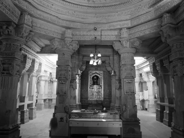 Jaisalmer Rajasthan India 2023 Buddha Lodurva Jain Temple Jaisalmer Rajasthan —  Fotos de Stock