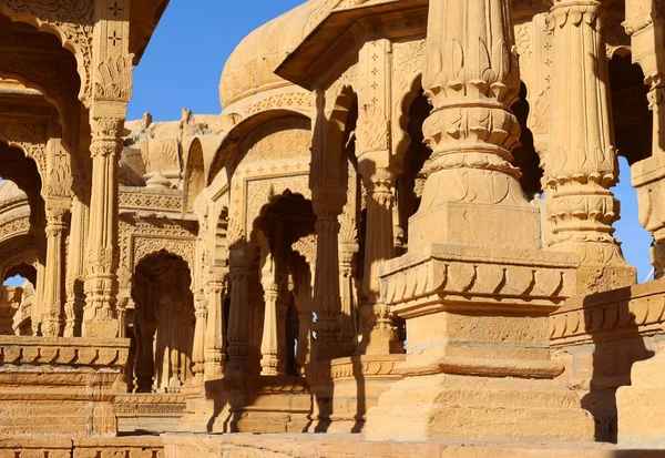 Jaisalmer Rajasthan India 2023年 ヴィアス チャトリ セノタパスここでは ジャイサルマーで最も素晴らしい構造物であり その主要な観光スポットの1つです — ストック写真