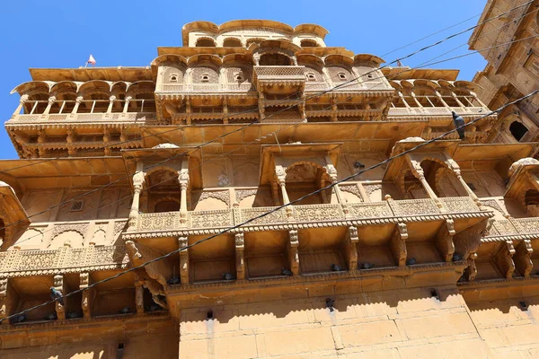 Jaisalmer India 인도의 라자스탄 요새는 프랑스 카르카손같은 세계에서 하나로 — 스톡 사진