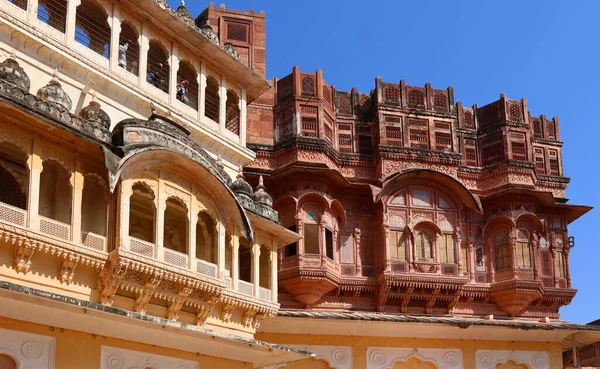 Jodhpur Rajasthan India 2023 Forte Mehrangarh Con Vista Lontana Sulla — Foto Stock