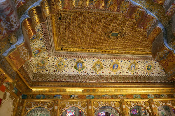 Jodhpur Rajasthan India 2023 Indoor Mehrangarh Fort Blue City Jodhpur — 스톡 사진
