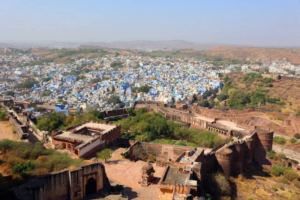 Jodhpur Rajasthan India 2023 Jodhpur Druhé Největší Město Indickém Státě — Stock fotografie