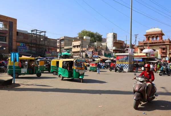 Jodhpur Rajasthan India 2023 Sardar Market One Oldest Street Markets — Stock Photo, Image