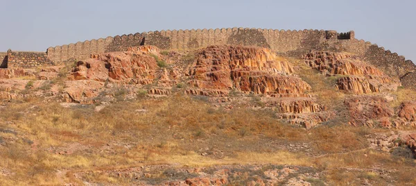 Rajasthan Τοπίο Στην Ινδία Κοντά Στο Jodhpur — Φωτογραφία Αρχείου