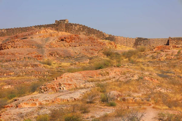 Paysage Rajasthan Inde Près Jodhpur — Photo