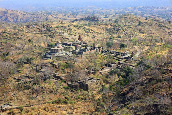 Kukmbhalgarh Rajasthan India 2023 만리장성 Great Wall India 라자스탄 시에서 — 스톡 사진