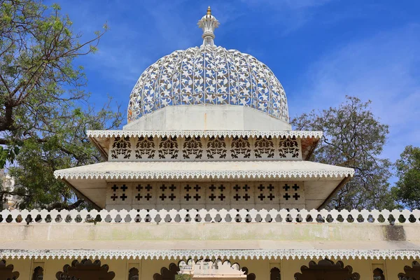 Udaipur Rajasthan India 2023 Міський Палац Удайпур Палацовий Комплекс Розташований — стокове фото