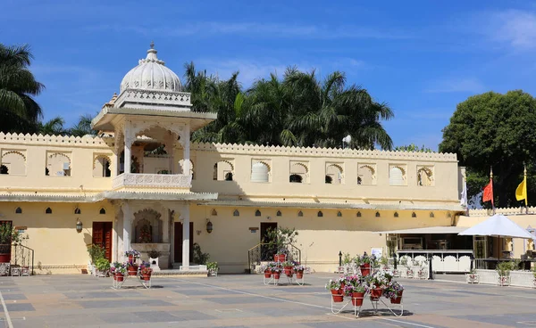 Udaipur Rajasthan India 2023 Jezerní Palác Formálně Známý Jako Jag — Stock fotografie