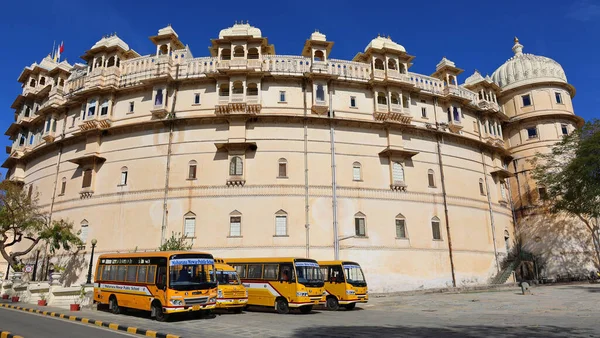 Udaipur Rajasthan India 2023 City Palace Udaipur Palace Complex Situated — Stock Photo, Image