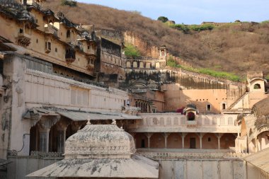 BUNDI RAJASTHAN INDIA - 02 17 2023: Bundi şehir manzarası Güzel manzara, Rajasthan, Hindistan