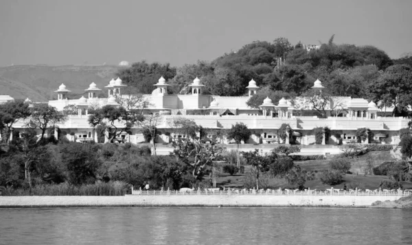 Udaipur Rajasthan Inde 2023 Palais Lac Anciennement Connu Sous Nom — Photo