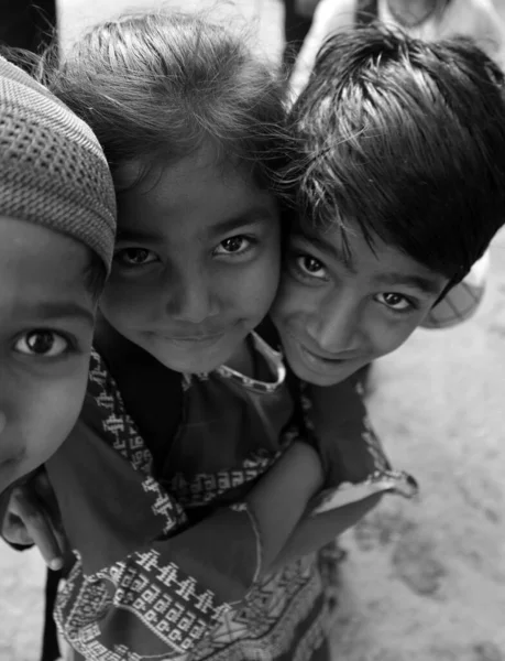 Bundi Rajasthan India 2023 Молоді Діти Грають Вулиці Найбільшим Чинником — стокове фото