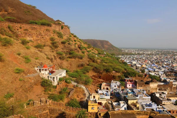 Bundi Rajasthan India 2023 Bundi Město Cityscape Krásný Výhled Rajasthan — Stock fotografie