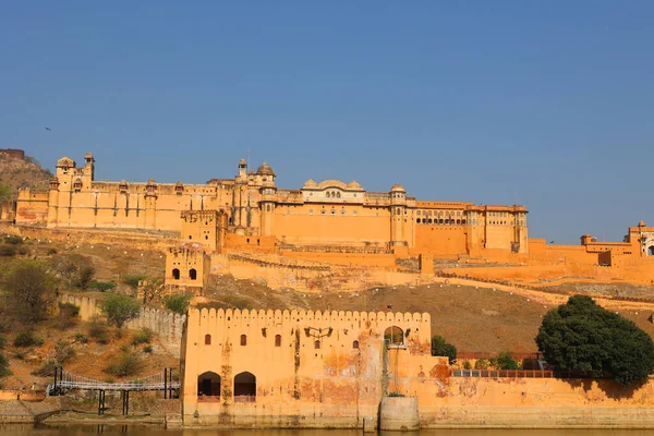 Amber Rajasthan India 2023 Amber Fort Grundades Härskaren Alan Singh — Stockfoto