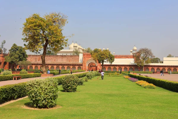 Agra Uttar Pradesh India 2023 Agra Fort Een Historisch Fort — Stockfoto