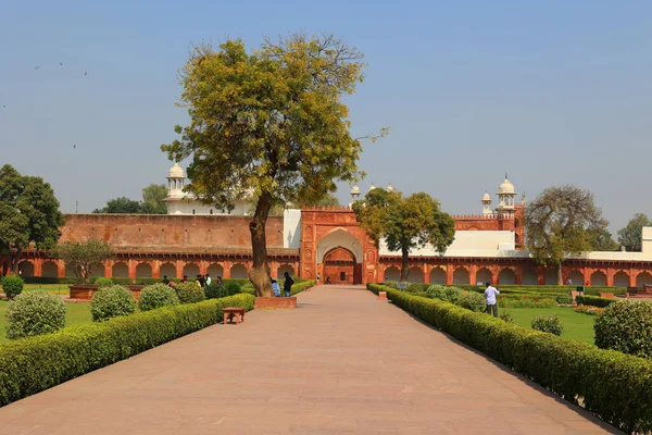 Agra Uttar Pradesh India 2023 Agra Fort Ett Historiskt Fort — Stockfoto