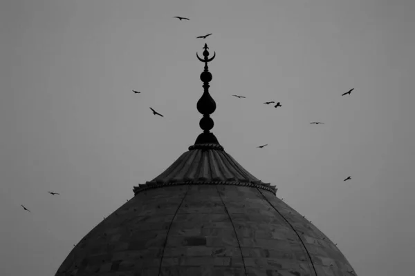 Taj Mahal Uttar Pradesh India 2023 Pemandangan Taj Mahal Saat — Stok Foto