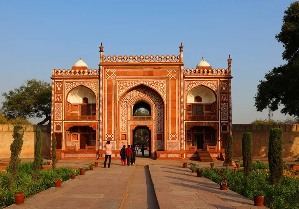 Agra Uttar Pradesh India 2023 Timad Daulah墓是印度北方邦阿格拉市的一座莫卧儿陵墓 珠宝盒 Bachcha Taj — 图库照片