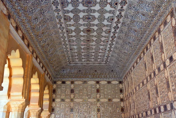 Amber Rajasthan Indien 2023 Bernstein Festung Inneren Wurden Von Herrscher — Stockfoto
