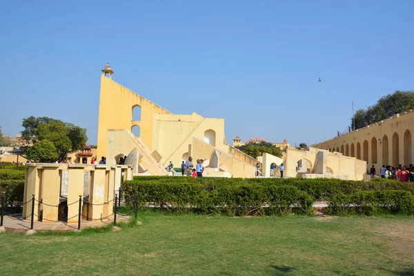Jaipur Rajasthan India 2023 Jantar Mantar Jaipur Збірка Астрономічних Інструментів — стокове фото