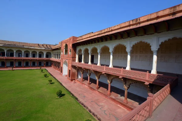 Agra Uttar Pradesh India 2023 Agra Fort Una Fortezza Storica — Foto Stock