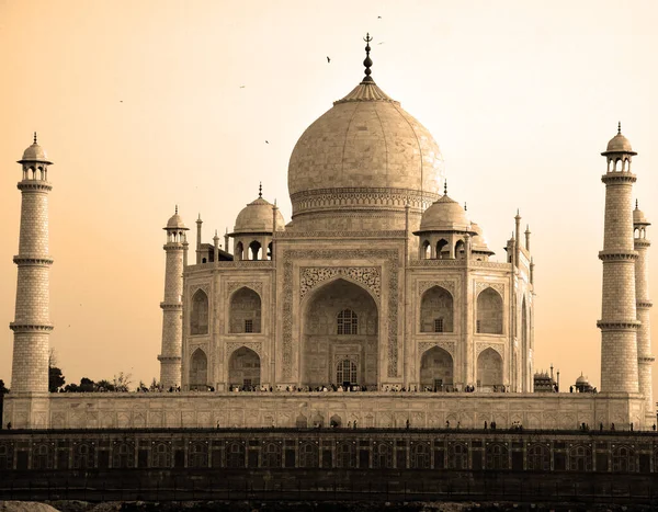 Taj Mahal Uttar Pradesh India 2023 View Taj Mahal Sunrise — Stock Photo, Image