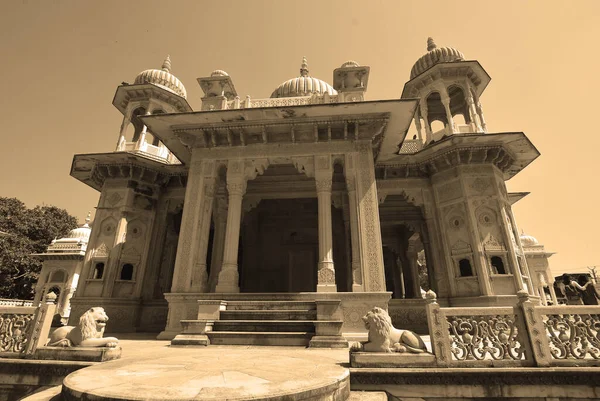 Alwar Rajasthan India 2023 Moosi Maharani Chhatri Alwar Monumento Más — Foto de Stock